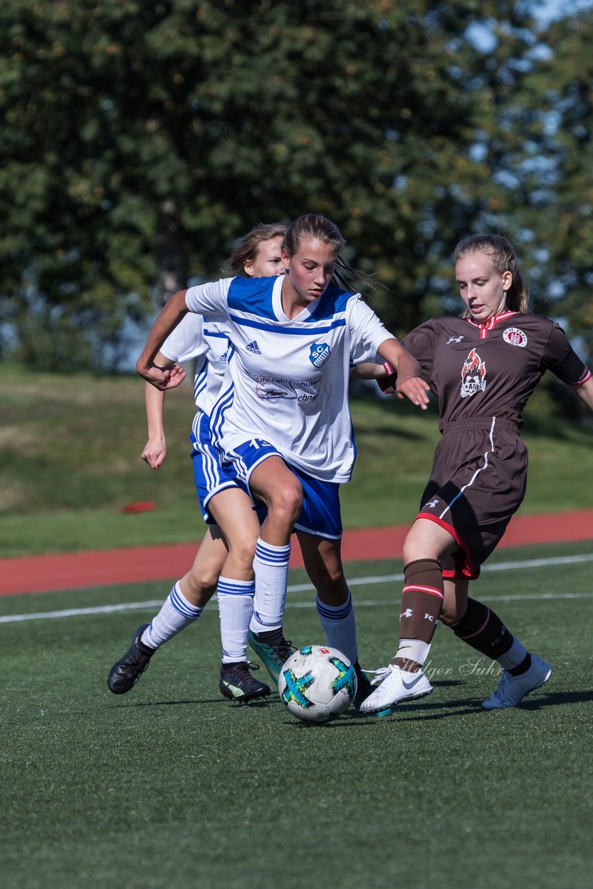 Bild 311 - B-Juniorinnen Ellerau - St.Pauli : Ergebnis: 1:5